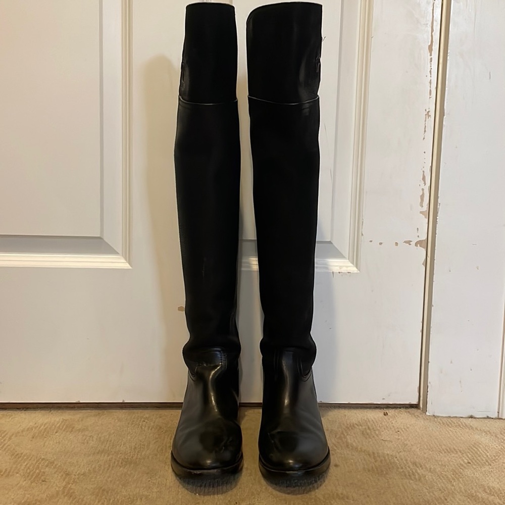 Tory Burch over the knee boots size 7 M